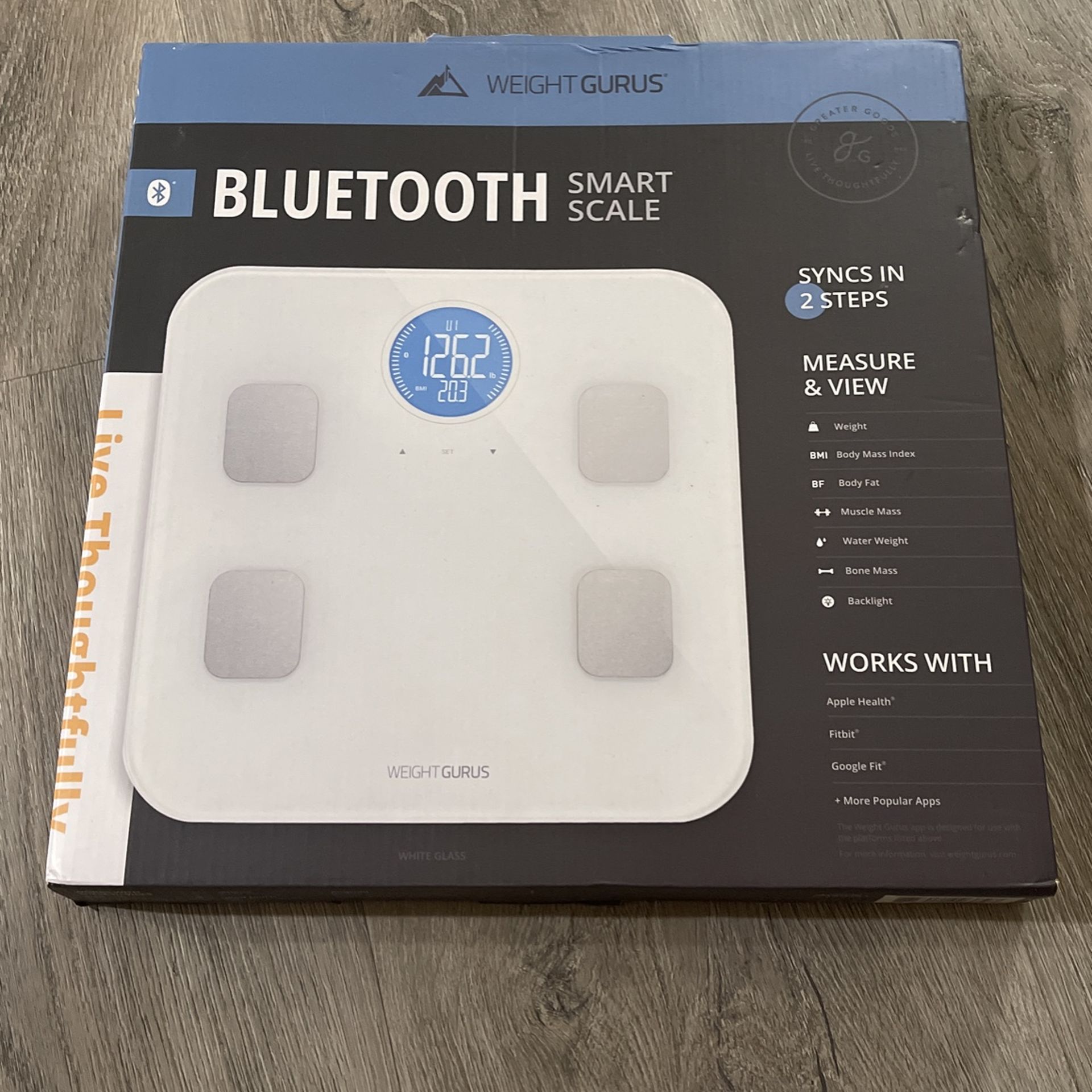 Weight Gurus Bluetooth Smart Scale