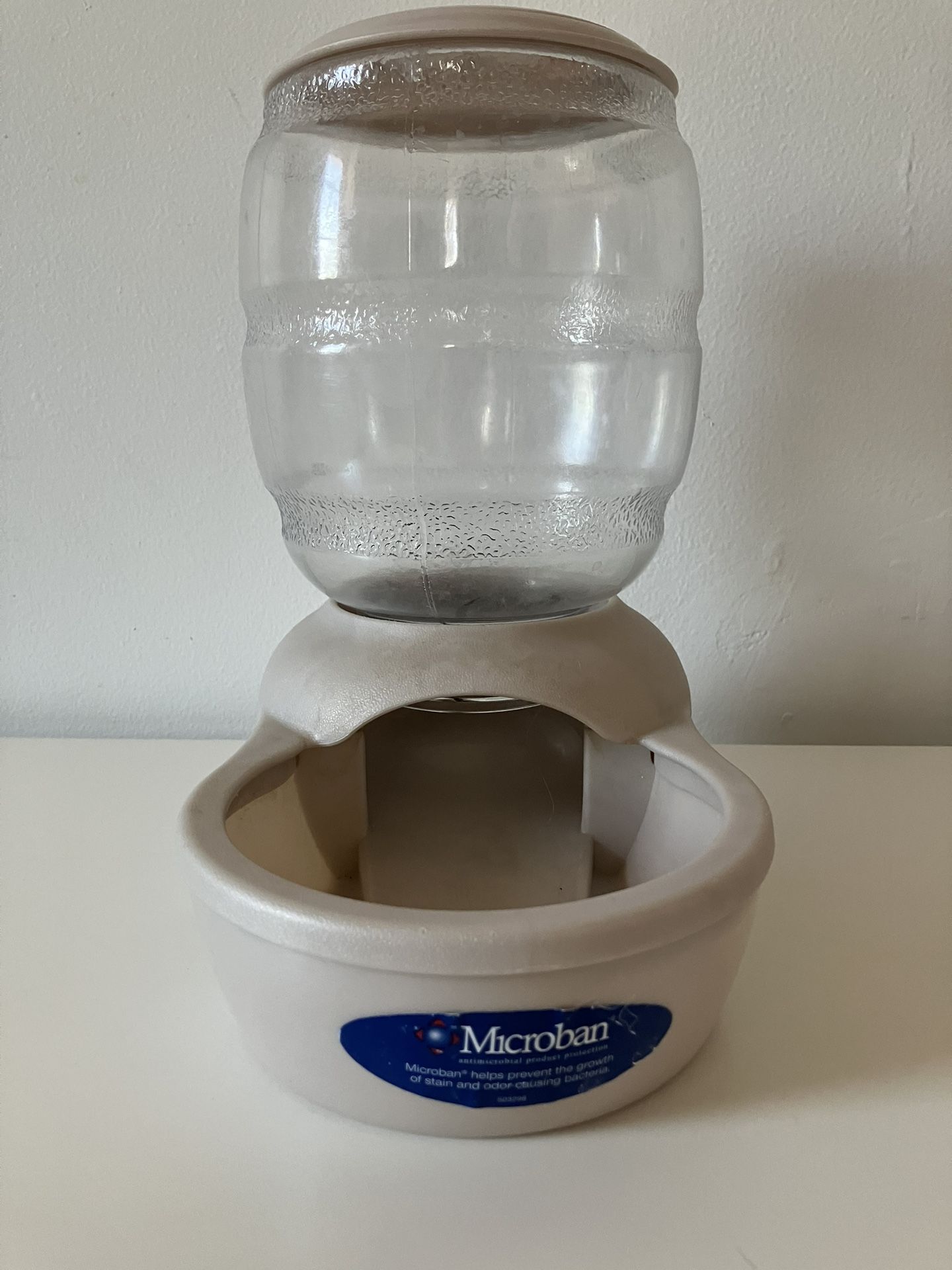 Petmate Pearl Replendish Gravity Refill Dog & Cat Feeder with Microban
