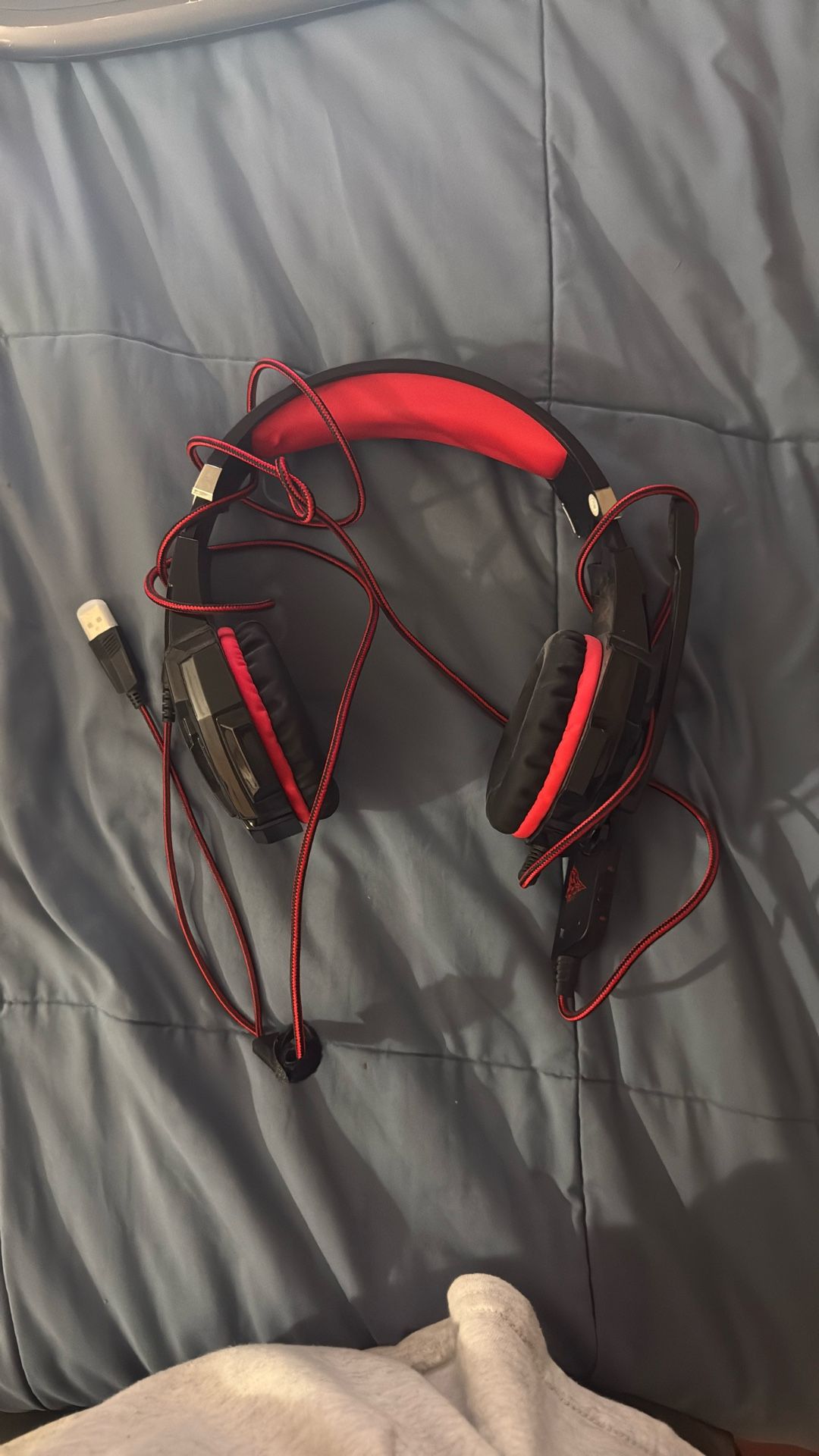 Red Gaming Headphones
