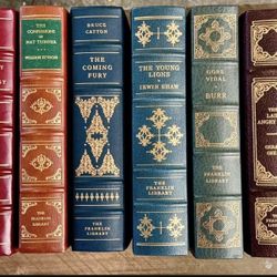 THE FRANKLIN LIBRARY BOOK COLLECTION  EXCELLENT CONDITION  Authentic Authors Signature 14 Books $400 For The Lot 