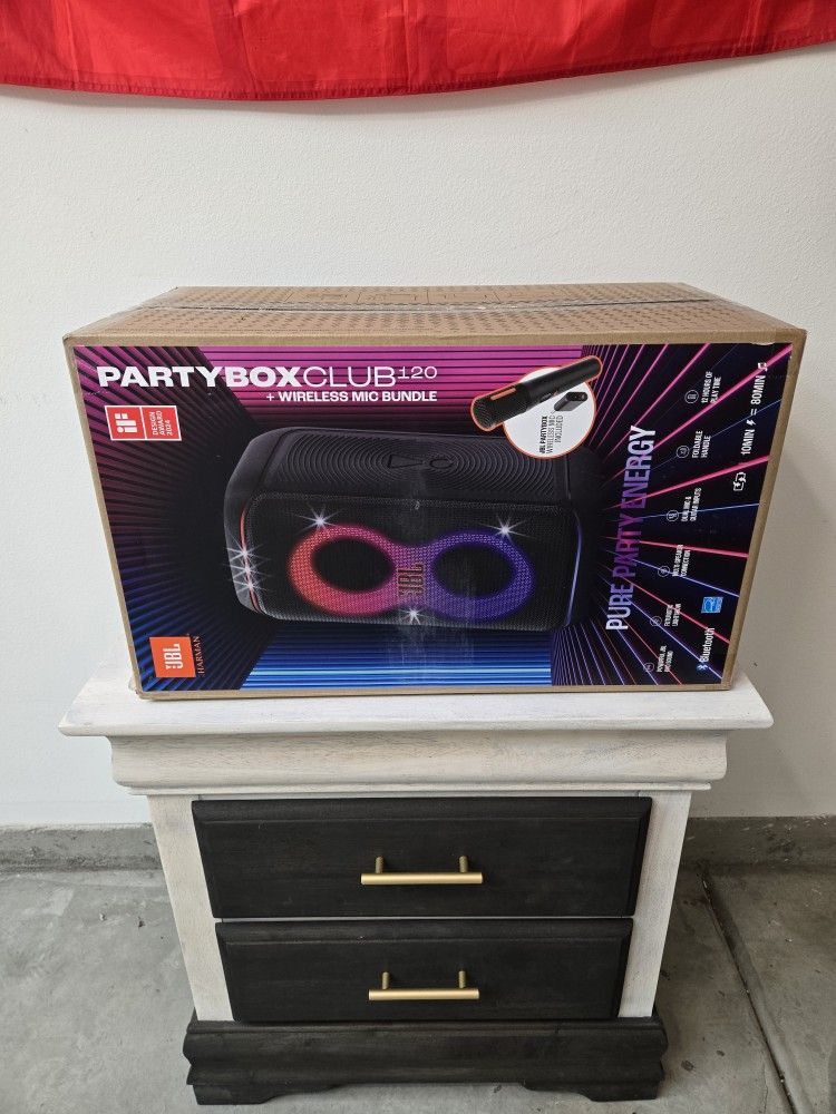 JBL Partybox Club 120 Portable Speaker