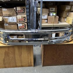 2014 To 2023 Dodge Ram Classic Front Chrome Bumper With Sensor Defensa Delantera Con Sensor