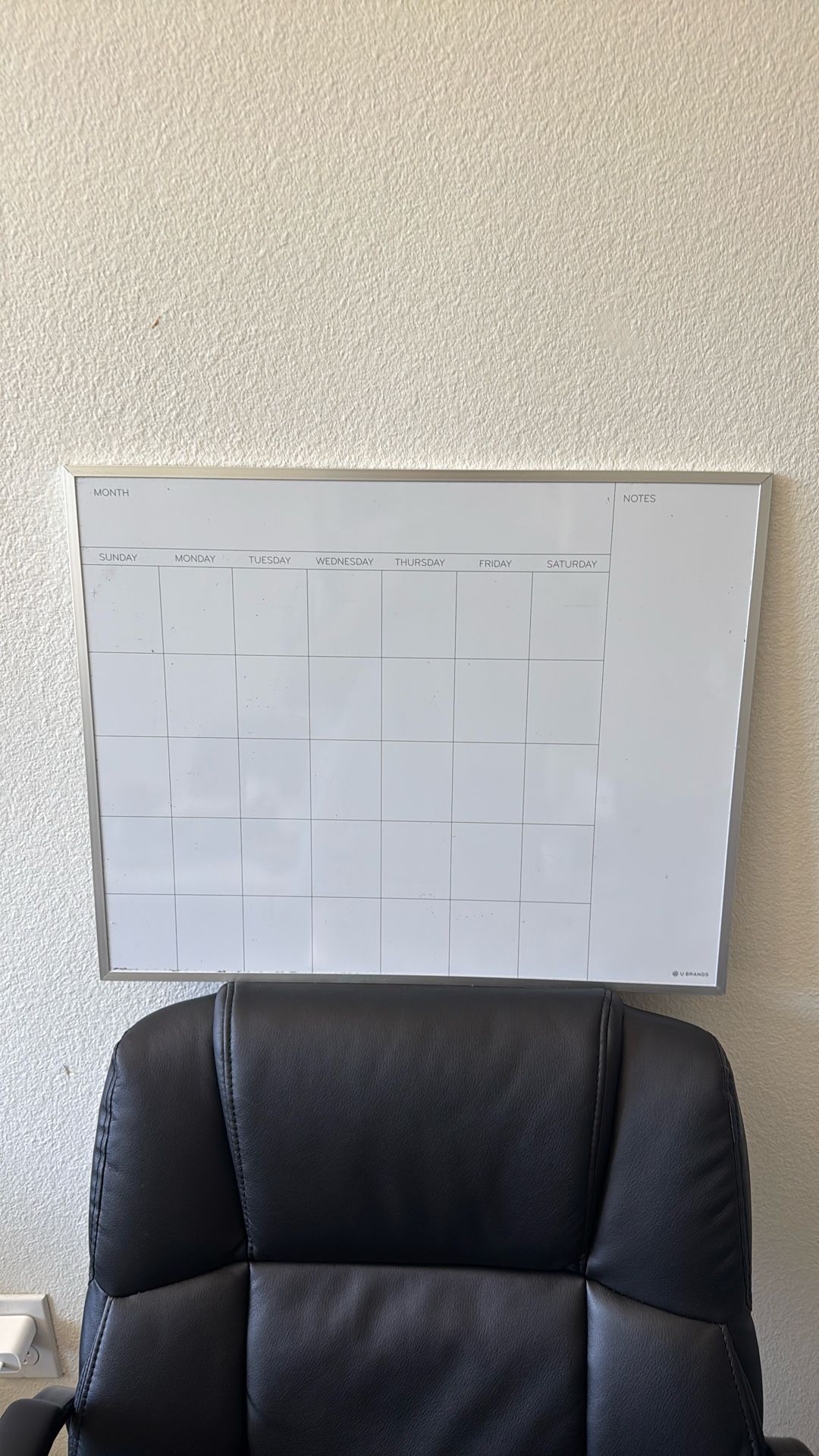 Magnetic Dry Erase Weekly Calendar Whiteboard – Great for Planning!