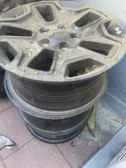 Jeep Wrangler 3 Rims Only 