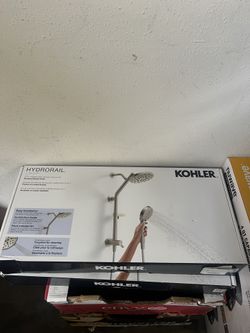 Kohler HydroRail 3-in-1 Multifunction Showerhead and Column Kit