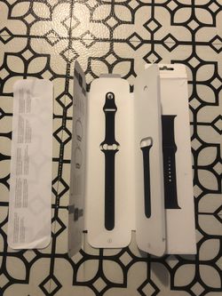 Genuine Apple watch Sport Band 40mm-Midnight Blue)
