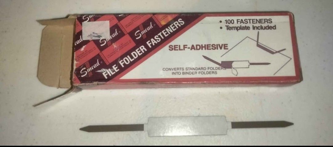 File Folder Fasteners 