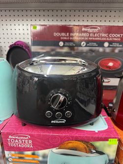 2-Slice Black Toaster