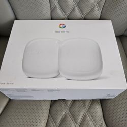 Google Mesh WiFi 6E 2 Pack