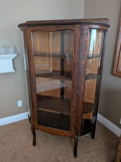 Antique Curio Cabinet 
