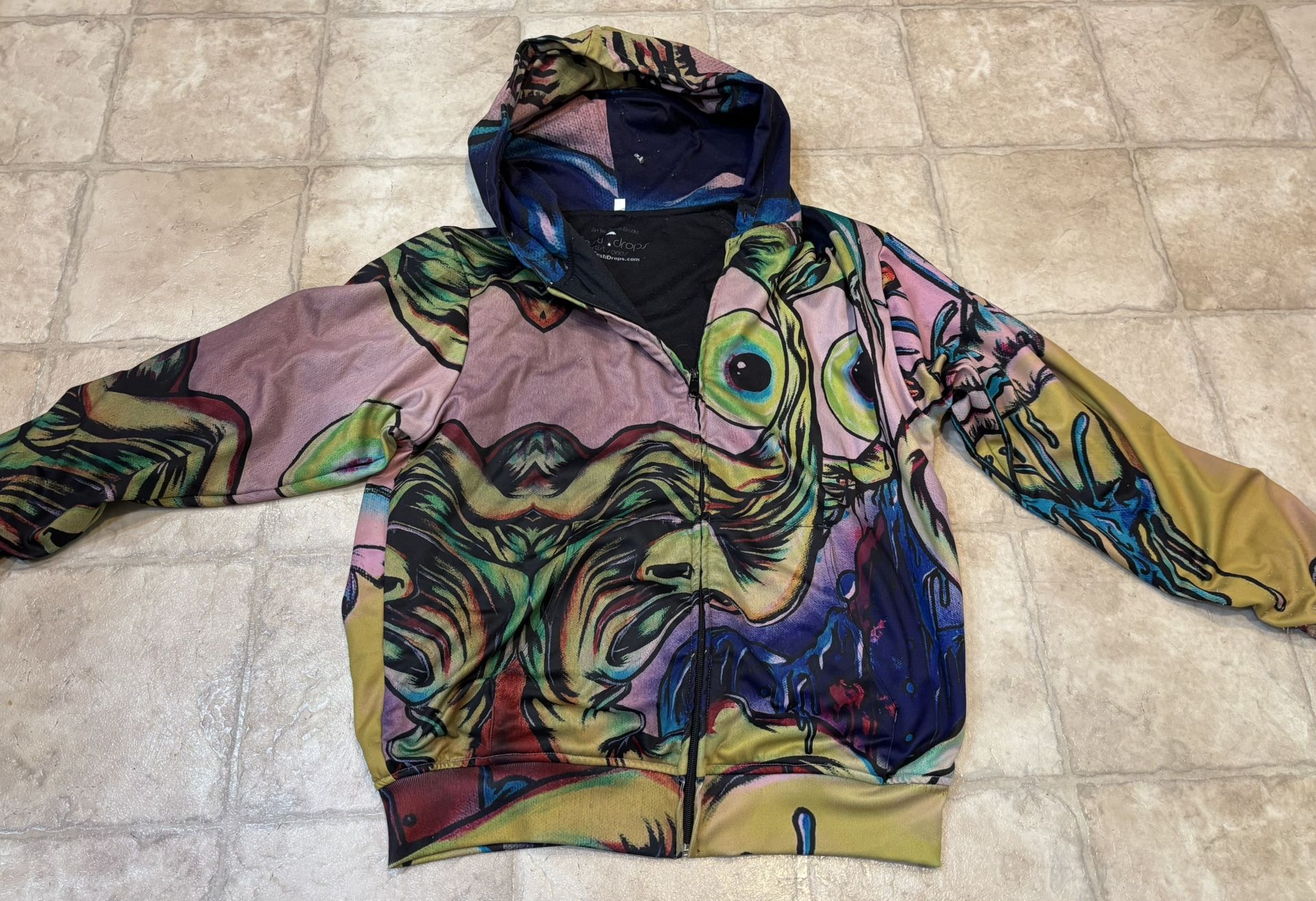 Festi Drops Artist Series Jacket With Hoodie Festival Clothing Rare