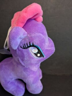 My Little Pony Plush Purple Pink Mane and Tail Kids Plush