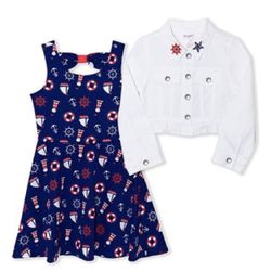 NWT Dress Size 6 Jacket Dress 2 Pc Set Kids Clothes 