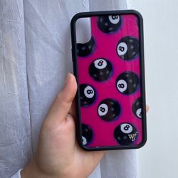 8 Ball Wildflower iPhone XR case 