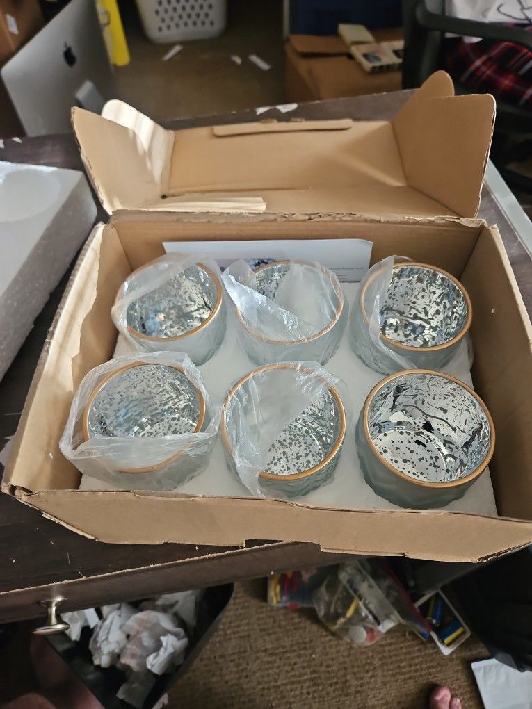 6 Piece Candle Holders