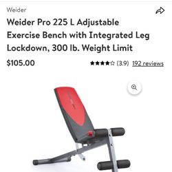 Weider Weight Bench