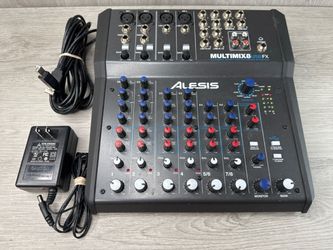 Alesis MultiMix 8 USB FX 8-Channel Mixer (A1D032791)
