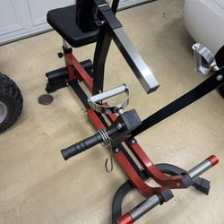 Chest Supported Seated Row Machine Plate Loaded