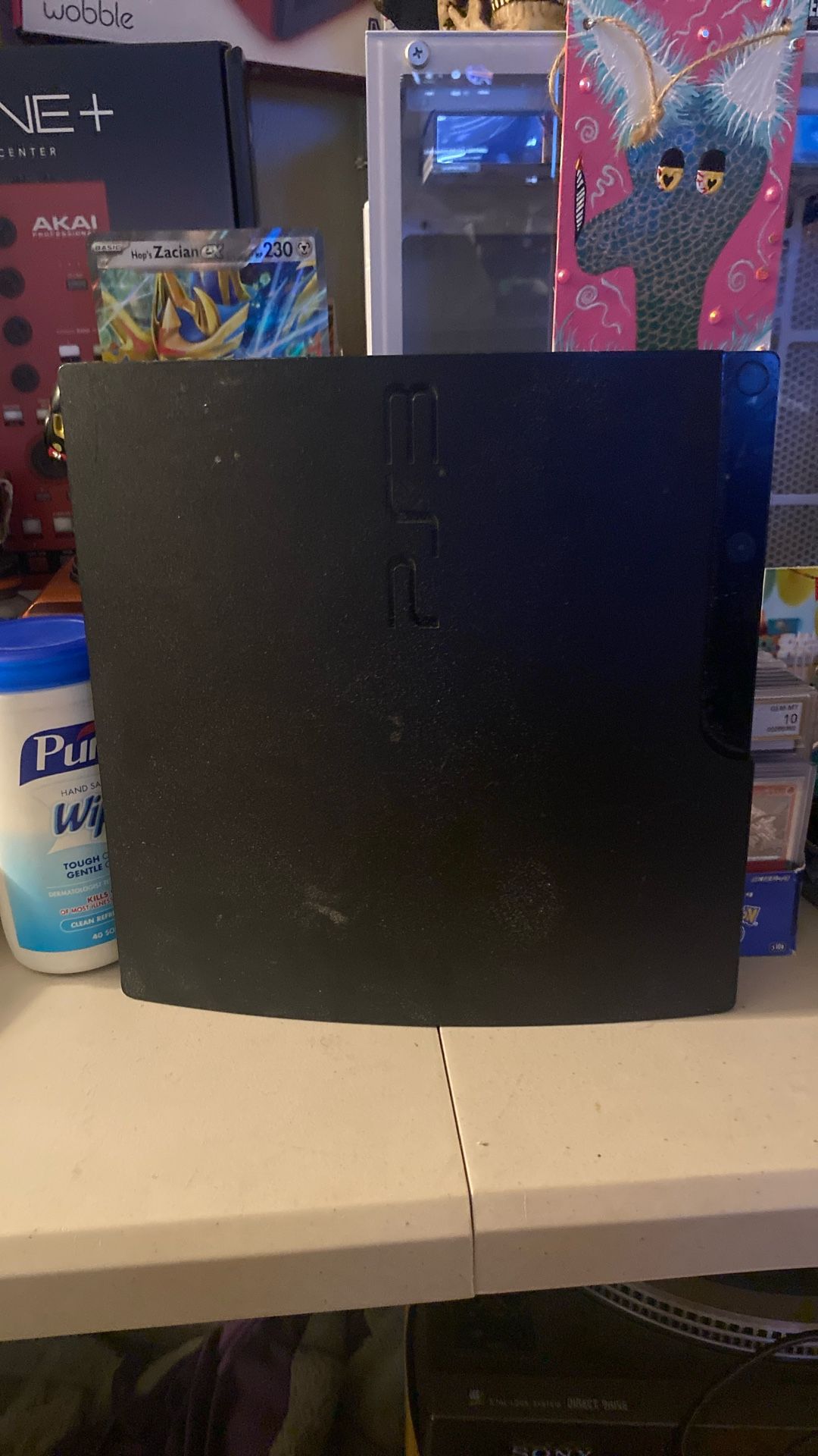 Old Black PlayStation 3 For Parts