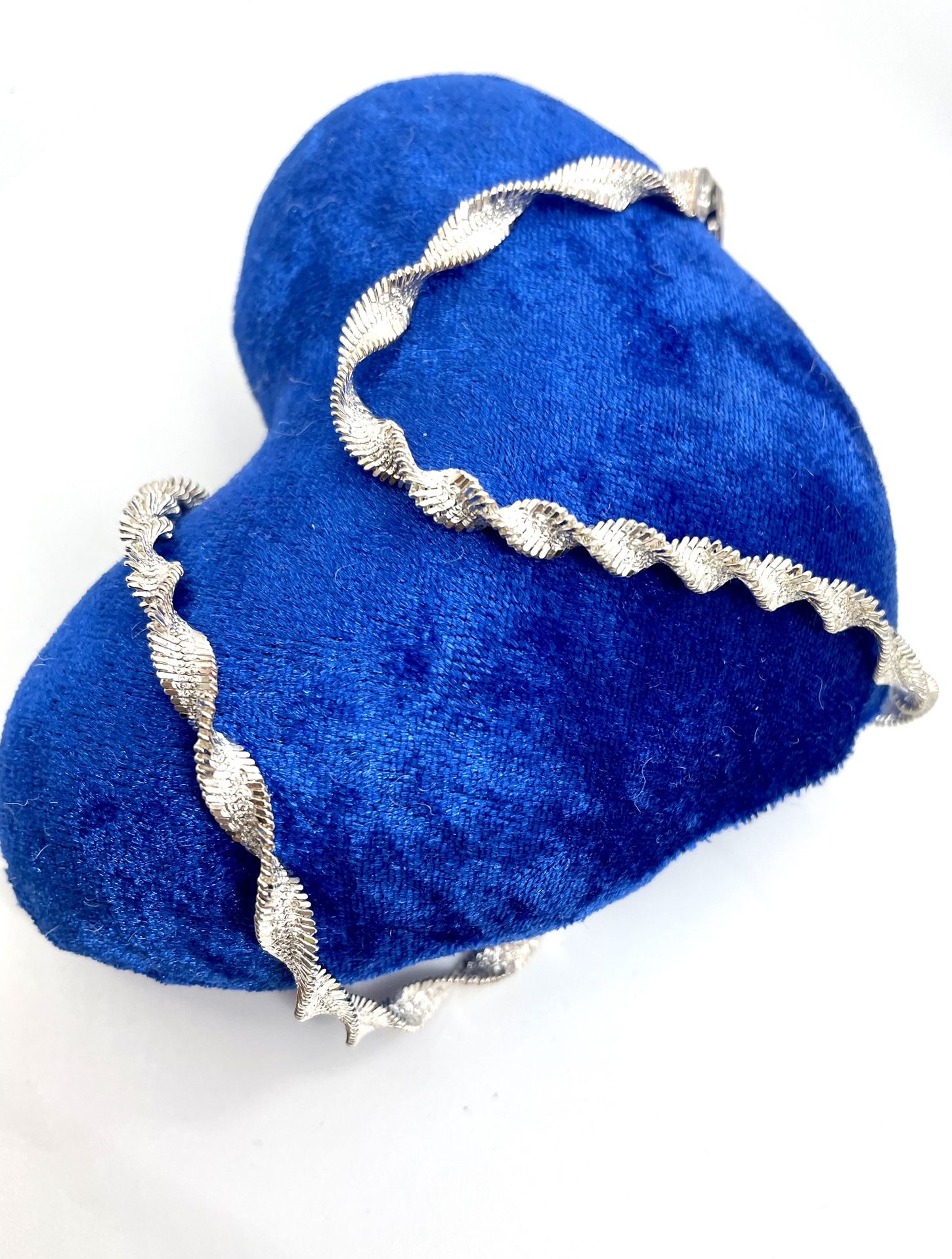 20” Sterling Diamond Cut Twist Chain