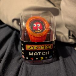 PAC-MAN (BLINKY)UNOPENED&UNTOUCHED RED BLINKY WATCH