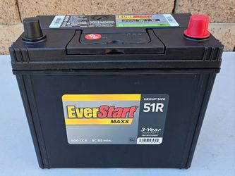 CAR BATTERY SIZE 51R