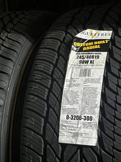 245/40R18 Vogue Whitewall Tires – Show Car Ready