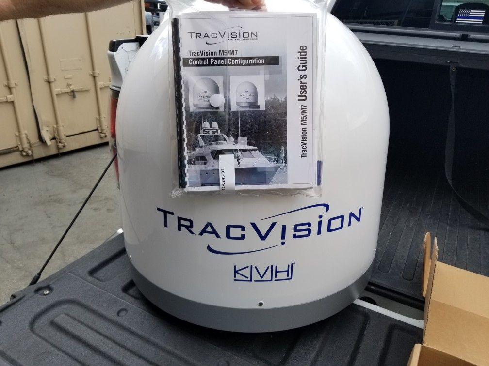 KVH Tracvision M7 satellite TV
