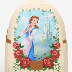 Loungefly Disney Belle Beauty And The Beast Backpack 