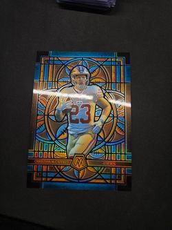 Christian mccaffrey jumbo mosaic Refractor