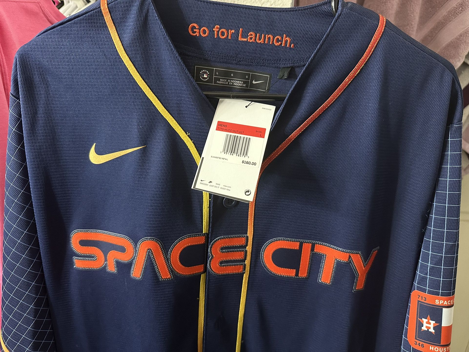 2) Houston Astros Space City Jerseys Size 2XL - clothing & accessories - by  owner - apparel sale - craigslist