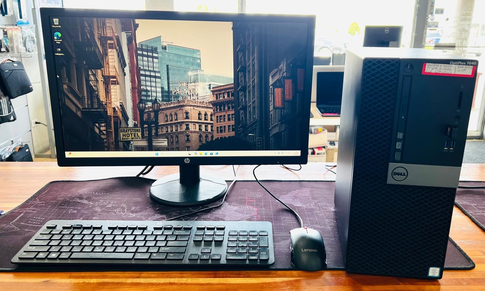 Dell Optiplex 7040 Core i7-6700 3.40Ghz 8GB 120GB SSD + 500GB Fully Functional