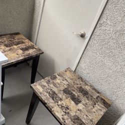 2 end tables