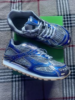 Bottega Veneta Blue Shoes