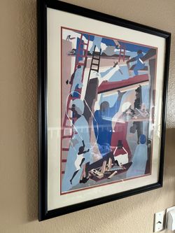 Jacob Lawrence Painting Art 