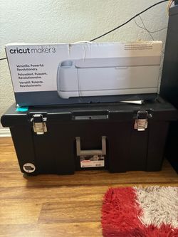 Cricut Maker 3 Bundle + Tons of Vinyl & Storage Trunk