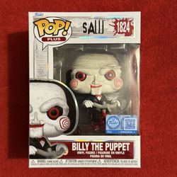 Funko Pop Plus Horror Movies Saw Billy The Puppet #1824 Amazon Exclusive 