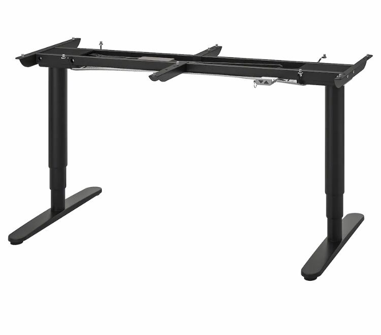 Ikea Bekant Sit/Stand Frame And Table Top