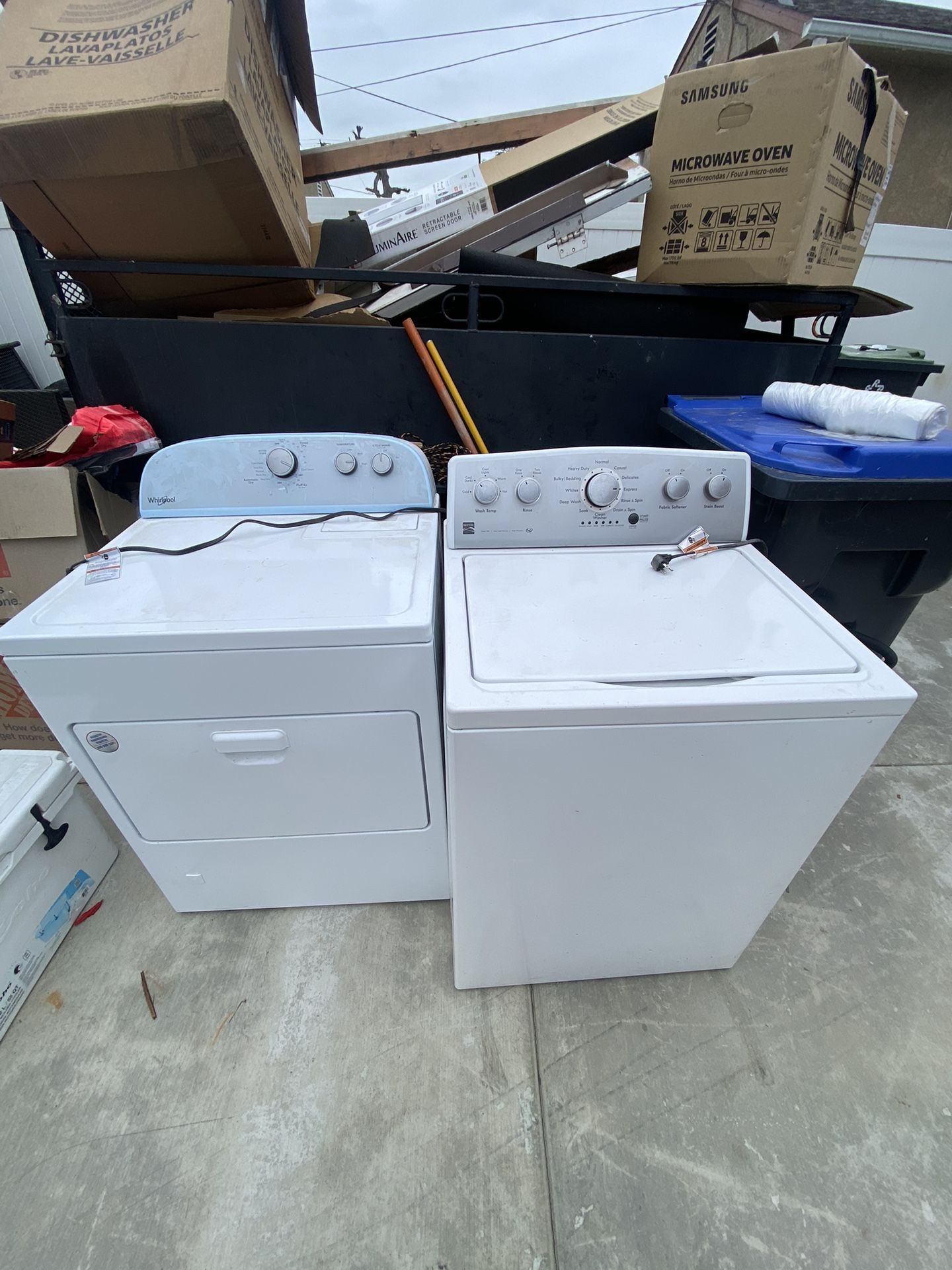 Washer & Dryer