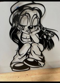 Chicano wall metal art