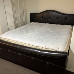 King Size Mattress and Bed Frame