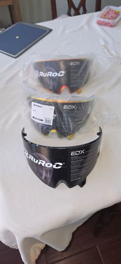 RuRoc EOX Iridescent Helmet Visors