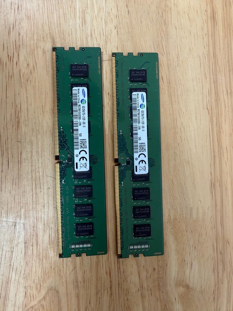 Samsung 16GB DDR4 RAM Kit (2x 8GB) 2133MHz Desktop Memory for Sale in ...