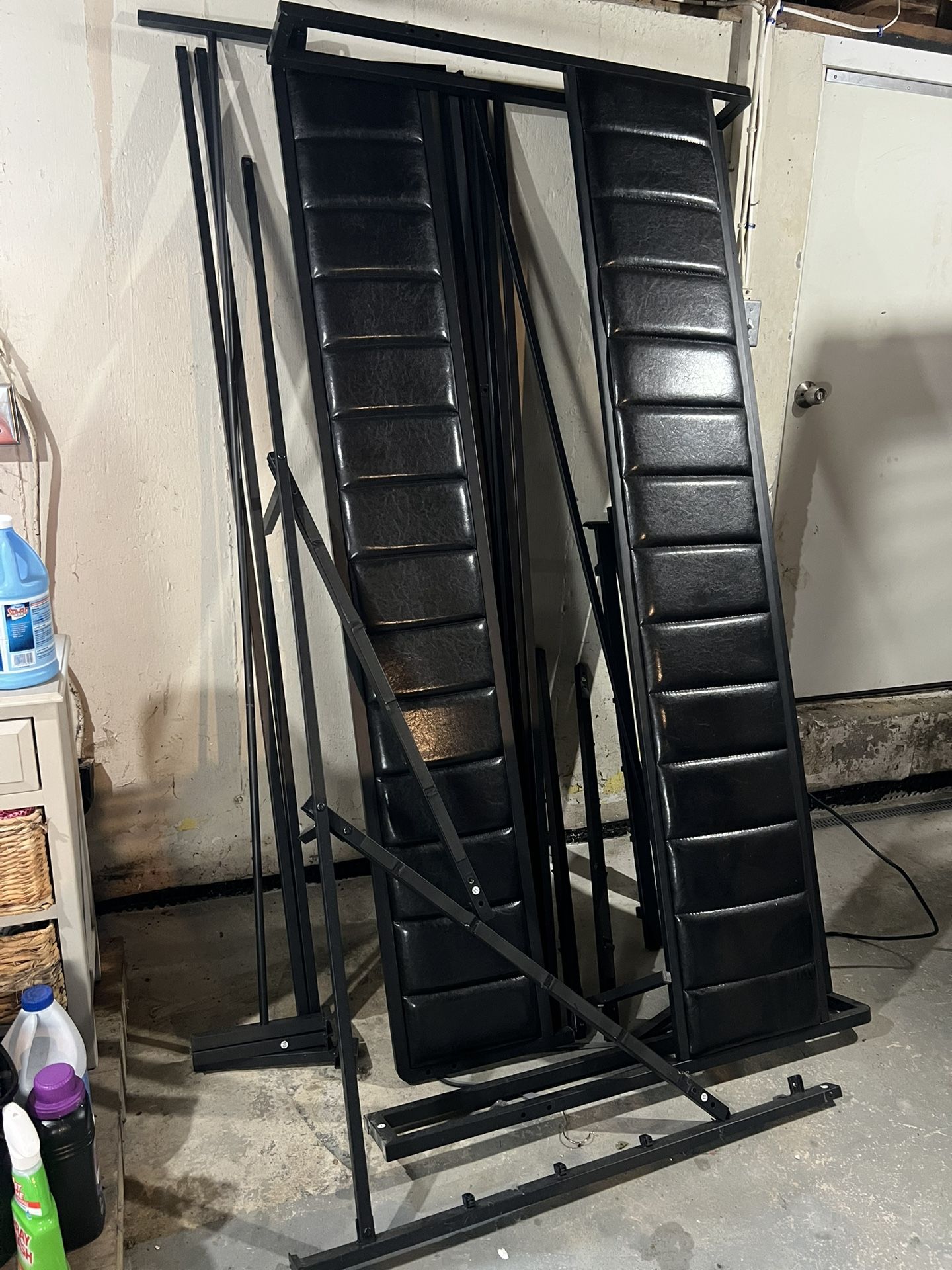 King Bed Frame With Headboard Shelf And Outlet 