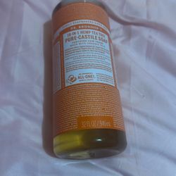 18-in -1 Hemp Tea Tree Pure Castile Soap 32floz $10 Each 