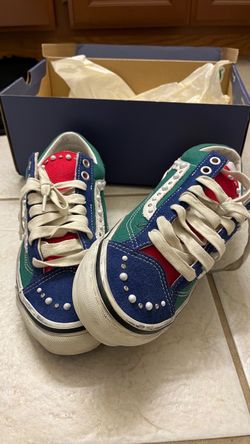 Pearlized vans old skool “yacht club colorway” size 7 men