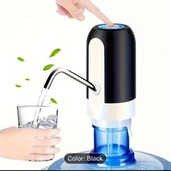 Water Bottle Pump- 1pc Portable Electric Water Bottle Pump - USB Rechargeable, Automatic, and Wireless Drinking Water Dispenser for 3-5 Gallon Bottles
