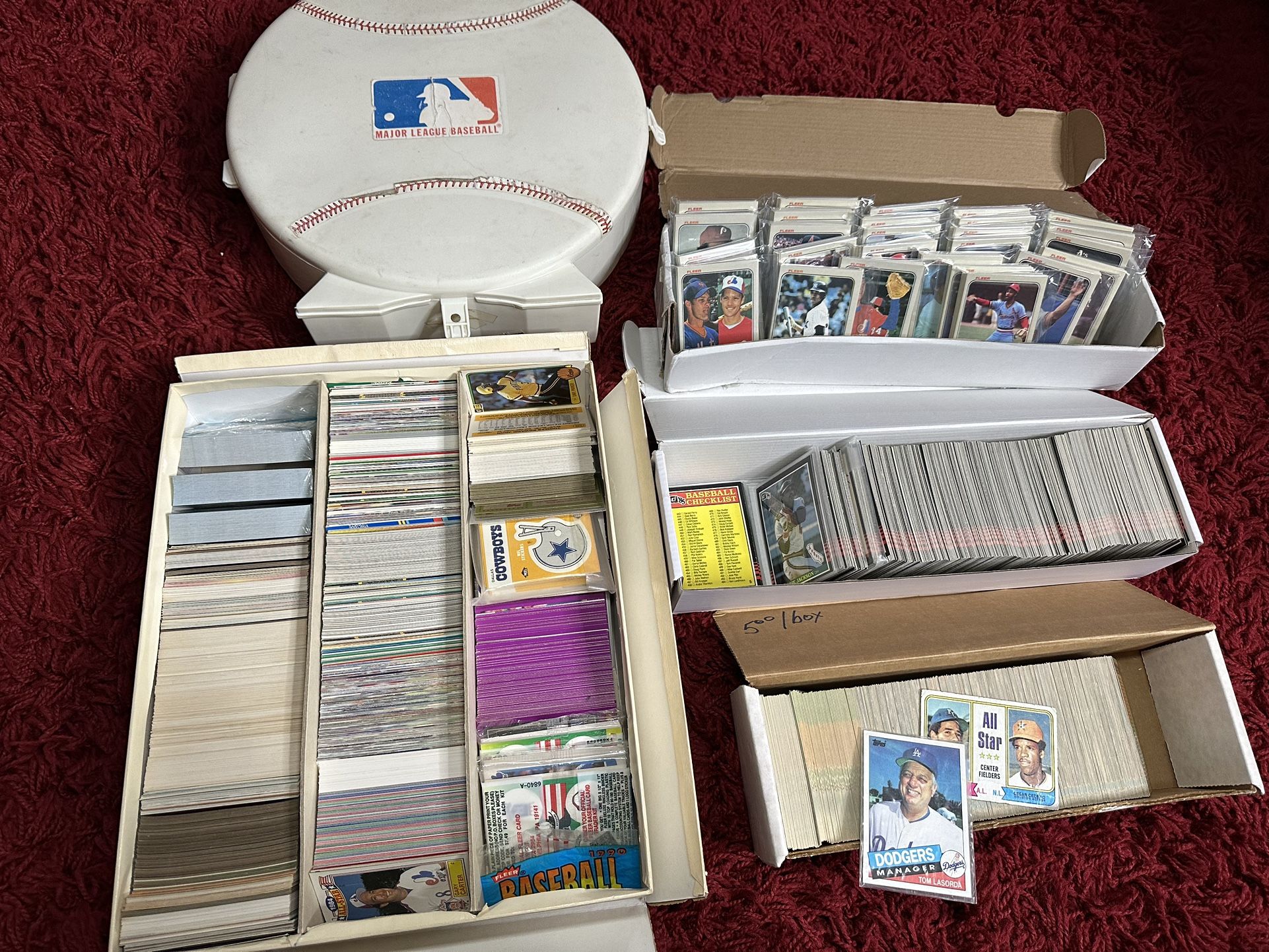 Vintage Baseball Card Collection