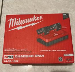 Milwaukee 18V Cordless Power Tool Charger for M18 Batteries