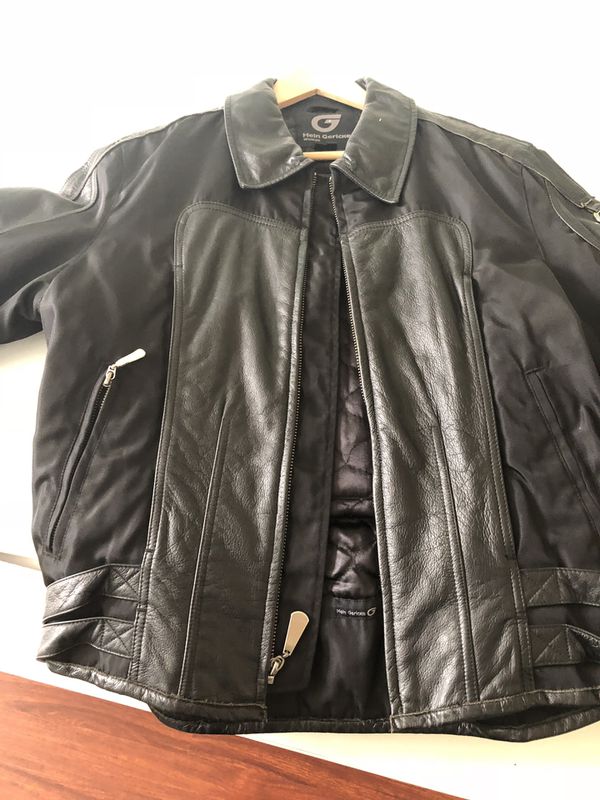Hein Gericke leather motorcycle jacket size Large for Sale in ...